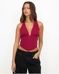 Dazie - Siesta Corset Halter Top