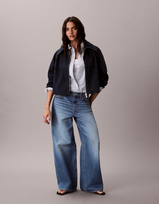 Calvin Klein Jeans - Denim Windbreaker Jacket