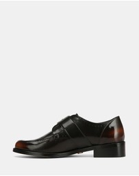 Wittner - Fredi Leather Monk Strap Loafers