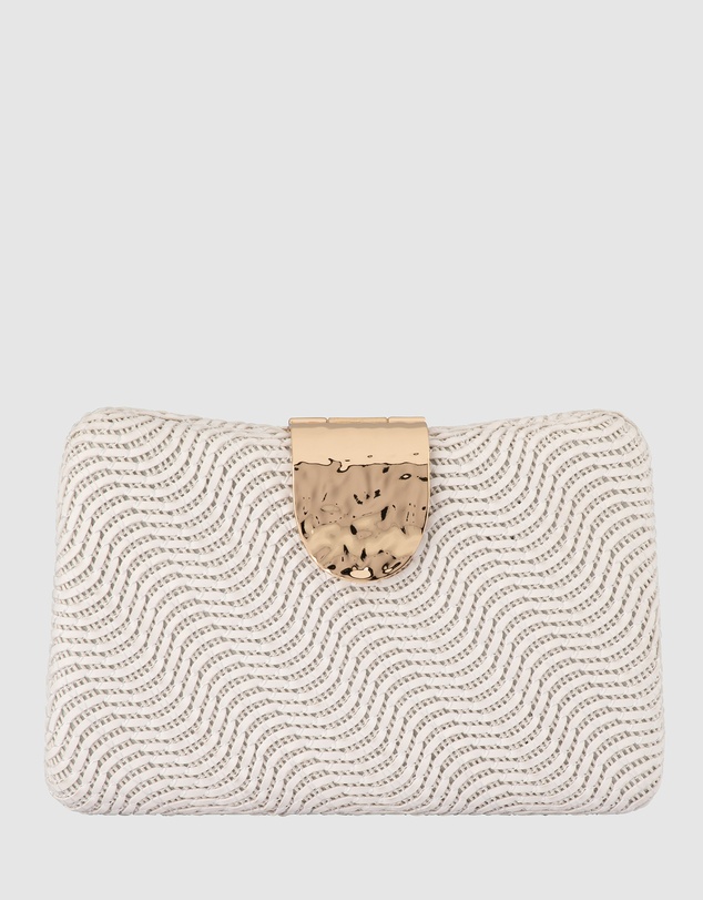 Olga Berg - Lindy Woven Clutch