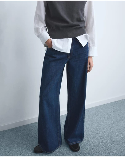 M.N.G - Low-Rise Wide-Leg Jeans