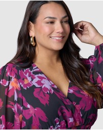 Pink Dusk by Curve Project - Ravished Mini Dress
