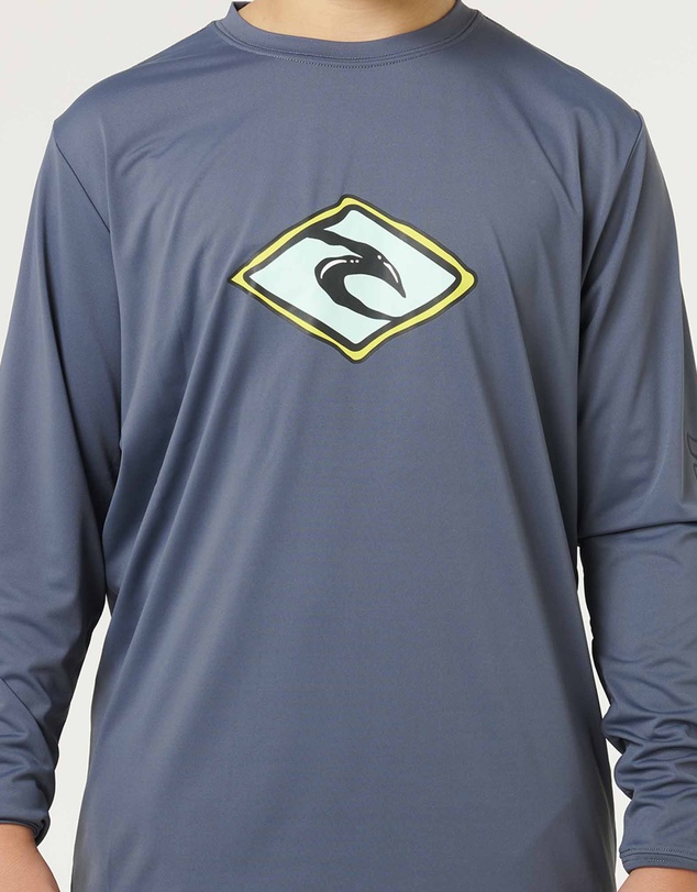 Rip Curl - Sunset Sesh UPF Long Sleeve Rash Vest- Kids