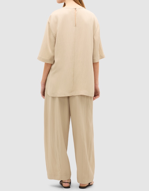 Seed Heritage - Textured Twill Longline Top