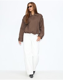 Dazie - Muse Trench Bomber Jacket