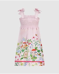 Fleur Harris - 'Enchanted Garden' Faraway Dress in Sugar Pink