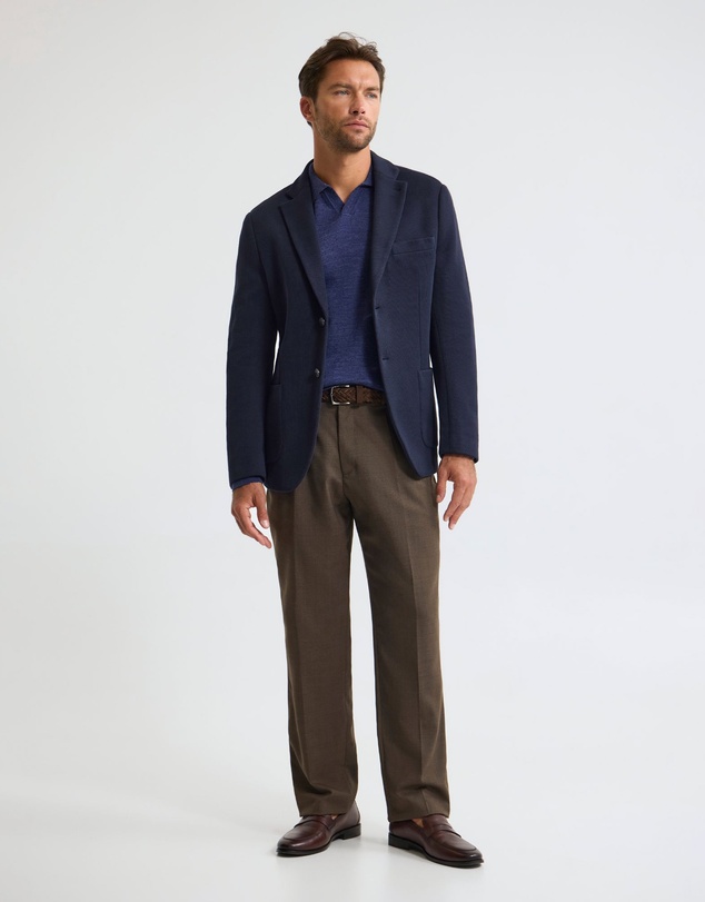 Oxford - Antonio Cotton Knitted Blazer