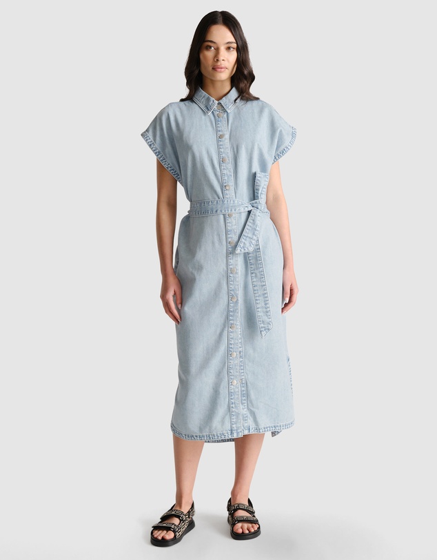 Decjuba - D-Luxe Denim Maxi Dress