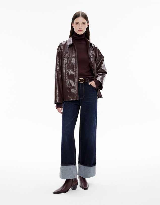 Witchery - Oversized Zipper Jacket