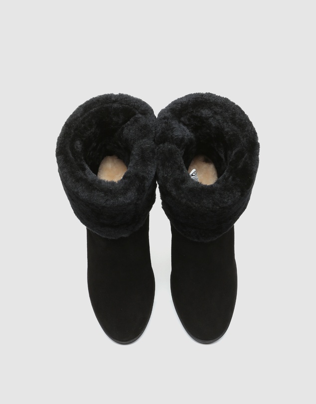 EVERAU - Australian Shepherd Ugg Candice Cow Suede Upper Boots