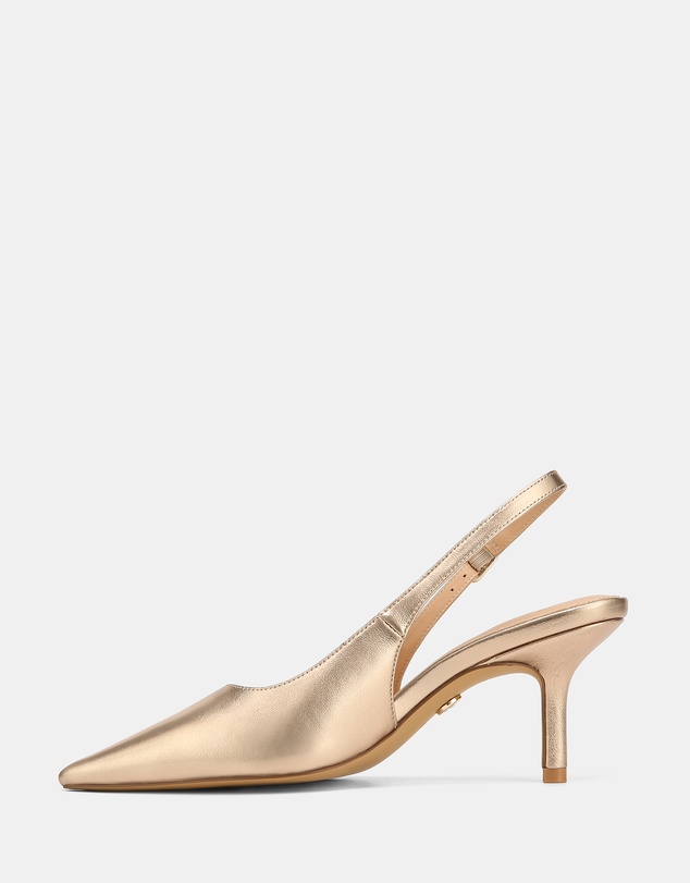 Wittner - Leia Metallic Leather Slingbacks