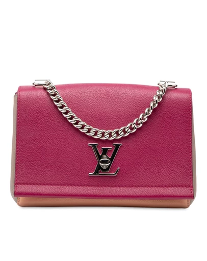 Pre-Loved by Azura Reborn - Pre-Loved Tricolor Leather Lockme II BB