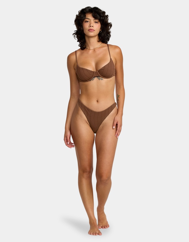 RVCA - Womens Chevy Grooves Ultra Skimpy Bikini Bottom