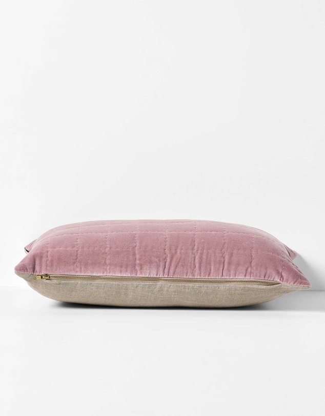 Aura Home - Luxury Velvet Quilted Cushion