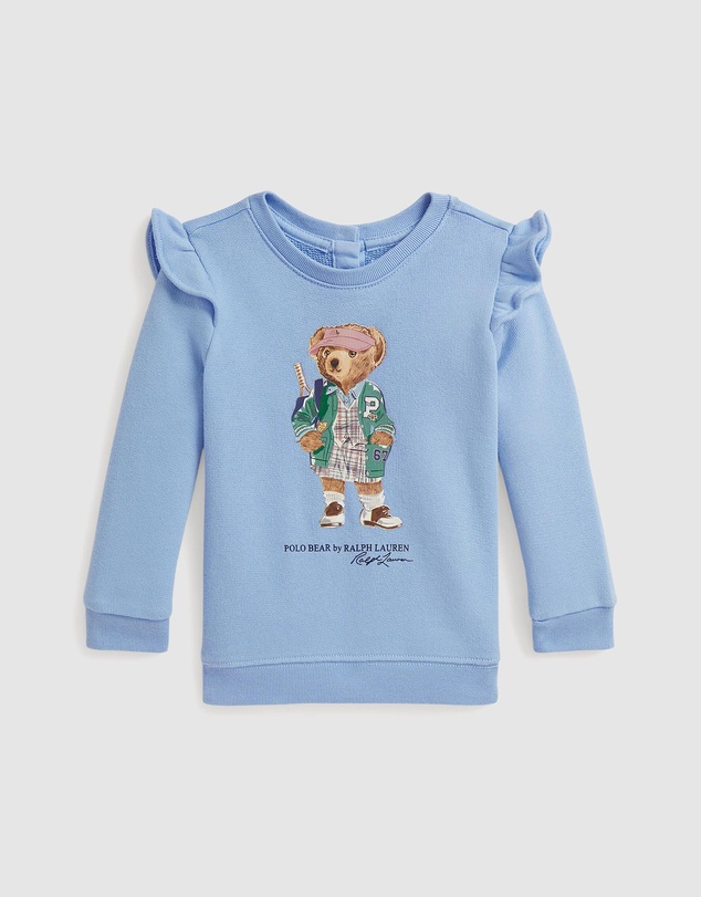 Polo Ralph Lauren - Polo Bear Ruffled Fleece Sweatshirt - Babies