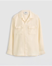 COS - Silk Utility Shirt