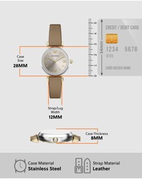 Emporio Armani - Taupe Analogue Watch