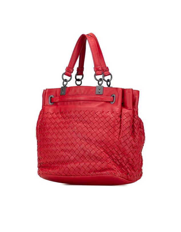 Pre-Loved by Azura Reborn - Pre-Loved Nappa Intrecciato Bucket Bag