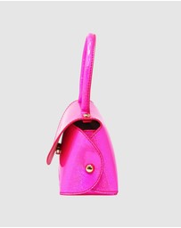 Pink Poppy - Vibrant Vacation Press Lock Mini Bag
