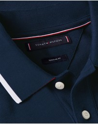 Tommy Hilfiger - Regular Fit Tipped Pique Polo Shirt