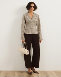 Atmos&Here - Bella Cuff Tab Pants
