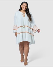 The Poetic Gypsy - Golden Threads Mini Dress