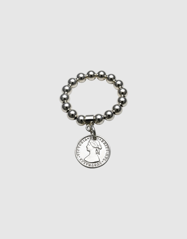Von Treskow - Stretchy Ring with Mini Coin