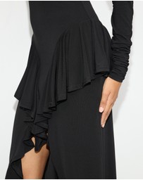 Dazie - Lulu Frill Maxi Dress