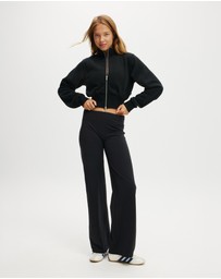 Cotton On Body Active - Plush Fitted Zip Through Jacket