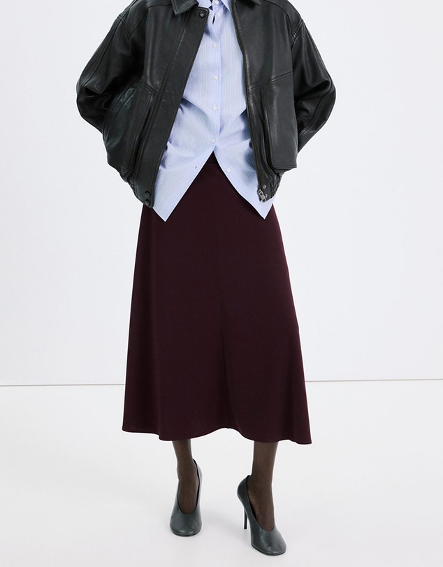 M.N.G - Fine Knit Midi Skirt