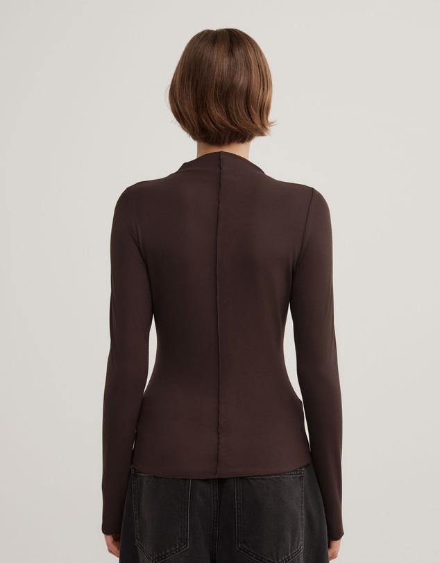 Witchery - Mock Neck Jersey Top