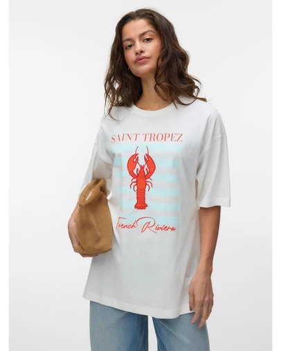 Vero Moda - Hailey Oversized Lobster Tee