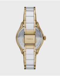 Fossil - Gilmore Gold Tone Analogue Watch