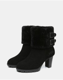 EVERAU - Australian Shepherd Ugg Candice Cow Suede Upper Boots