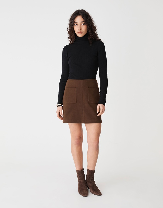 Forcast - Ginny Ribbed Turtleneck Knit
