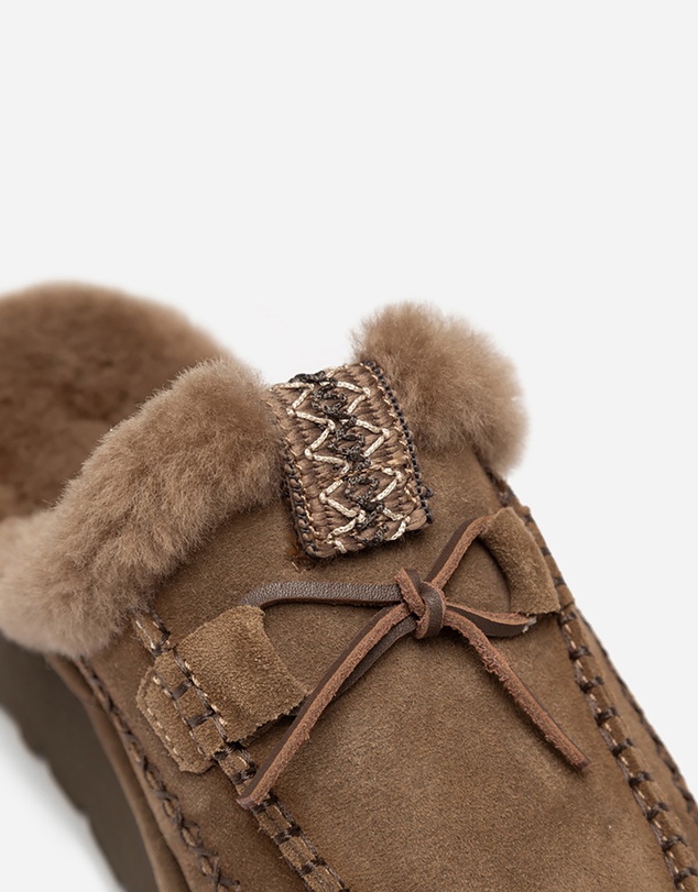 Ozwear Connection Uggs - Ugg Letitia Platform Slipper (Replaceable Decoration)