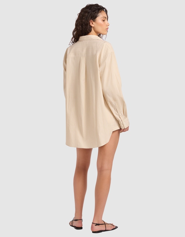 Seafolly - Wear Now Stripe Oversized Shirt