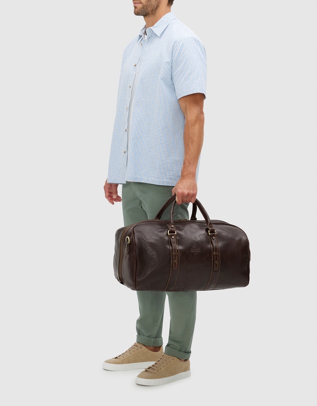 Republic of Florence - The Polo Medium Leather Duffle Bag