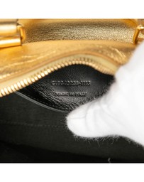 Pre-Loved by Azura Reborn - Pre-Loved Toy Metallic Leather Classic Duffle Satchel