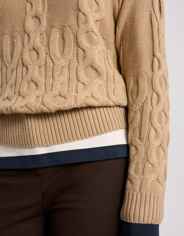 David Lawrence - Gianna Cable Knit Jumper