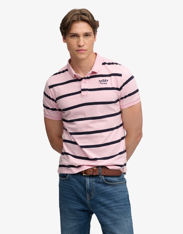Superdry - Vintage Stripe Jersey Polo