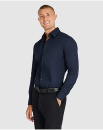 Tarocash - Cy Slim Textured Bamboo Shirt