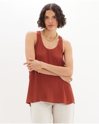 Amelius - Sabine Side Button Top