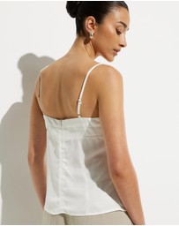 Calli - Jen Cupro Top