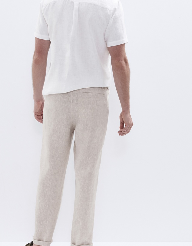 UNISON - Linen Pull On Pant
