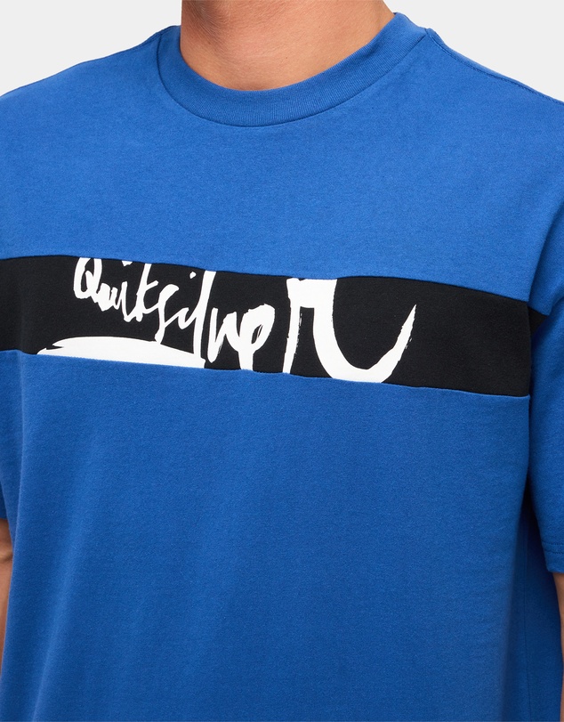 Quiksilver - Mens Impaired Panel Oversized T-Shirt