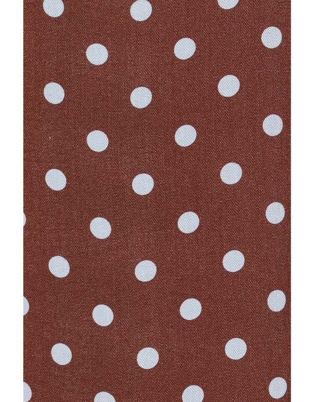 Petal & Pup - Elton Maxi Dress - Brown/Blue Polka Dot
