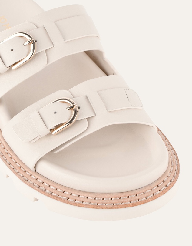 Jo Mercer - Vichy Flat Sandals