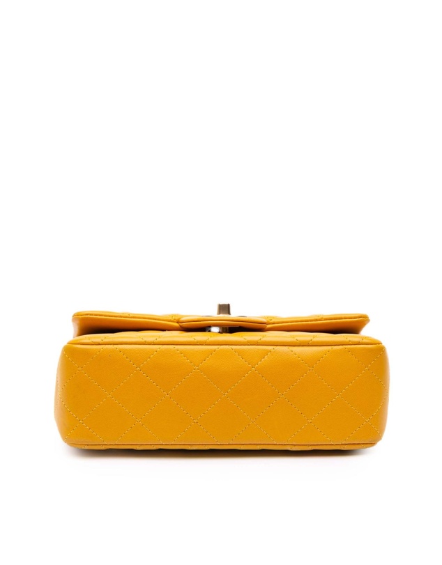 Pre-Loved by Azura Reborn - Pre-Loved Mini Rectangular Classic Lambskin Single Flap