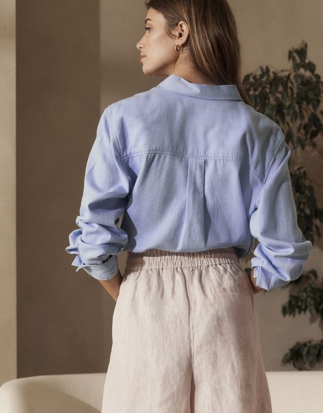 NEXT - 100% Linen Boy Shorts